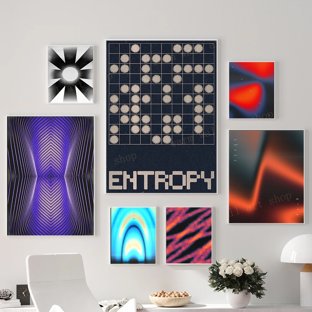 Оригинальные художественные абстрактные принты жикле не возвращайтесь в гнев