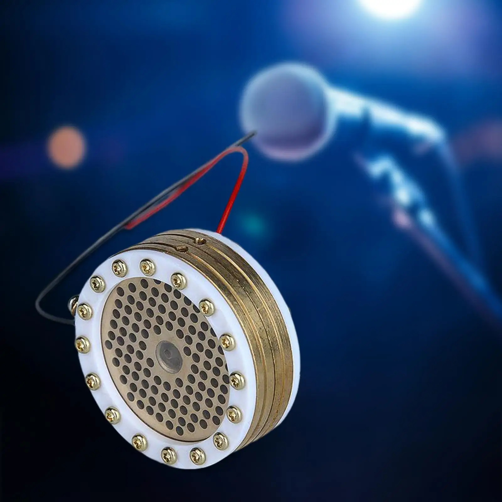 

34 мм Капсула большая мембранная конденсаторная микрофонная капсула для звуковой головки запасные части аксессуар для микрофона