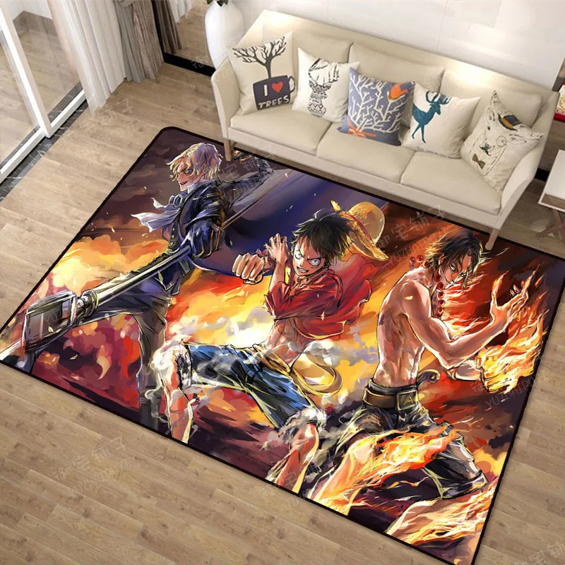 

Large Size Chopper Team Luffy Chopper Dream Floor Rug Carpet Bedroom Doormat Non-slip Mat Cartoon Anime Gift