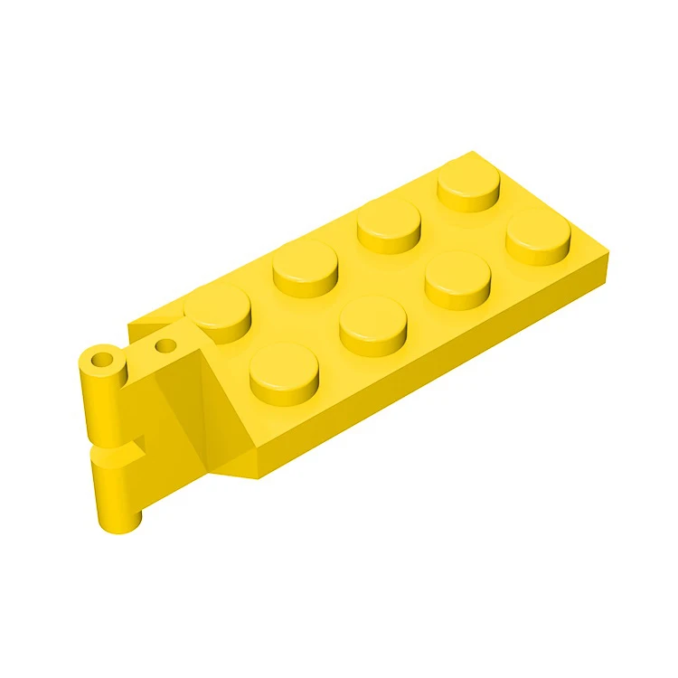 

10PCS 3639 Hinge Plate 2x4 with Joint Brick Parts Building Blocks Accessories Assemble Replaceble Changeover Particle DIY Toy