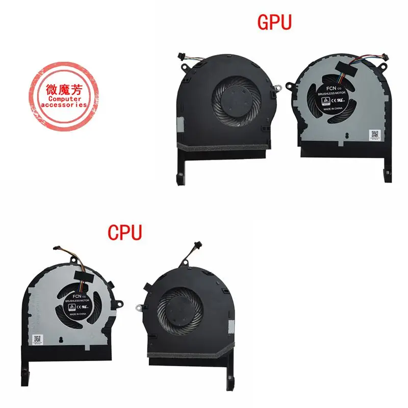 Новый процессор для ноутбука, графический процессор Охлаждающий вентилятор для ASUS ZX80G FX504 FZ80 FX80GD FX80 FX80G FX504GD FX504GE FX80GE FX80FE ZX80 ZX80F
