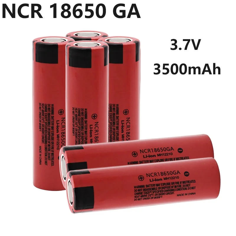 

Air Express NCR 18650 GA 3.7V 3500mAh Lithium-ion Rechargeable Battery with 30A Discharge.for: Massagers, Beauty Machines,Etc