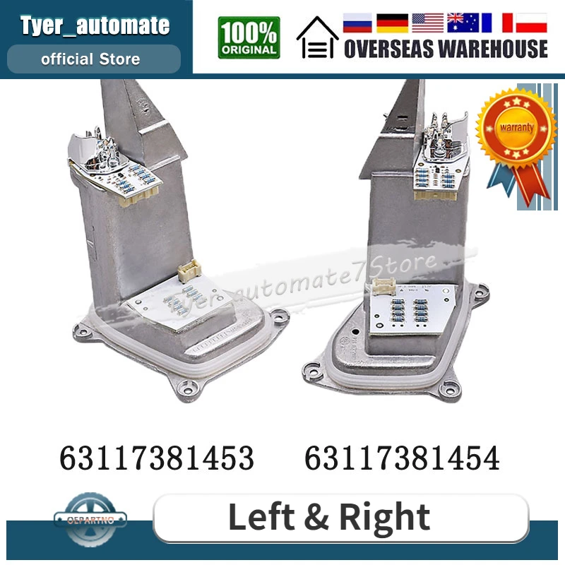 

Left & Right LED Headlight Turn Signal Module 63117381453 63117381454 For BMW X5 F15 BMW X5 M F85 BMW X6 F16 BMW X6 M F86