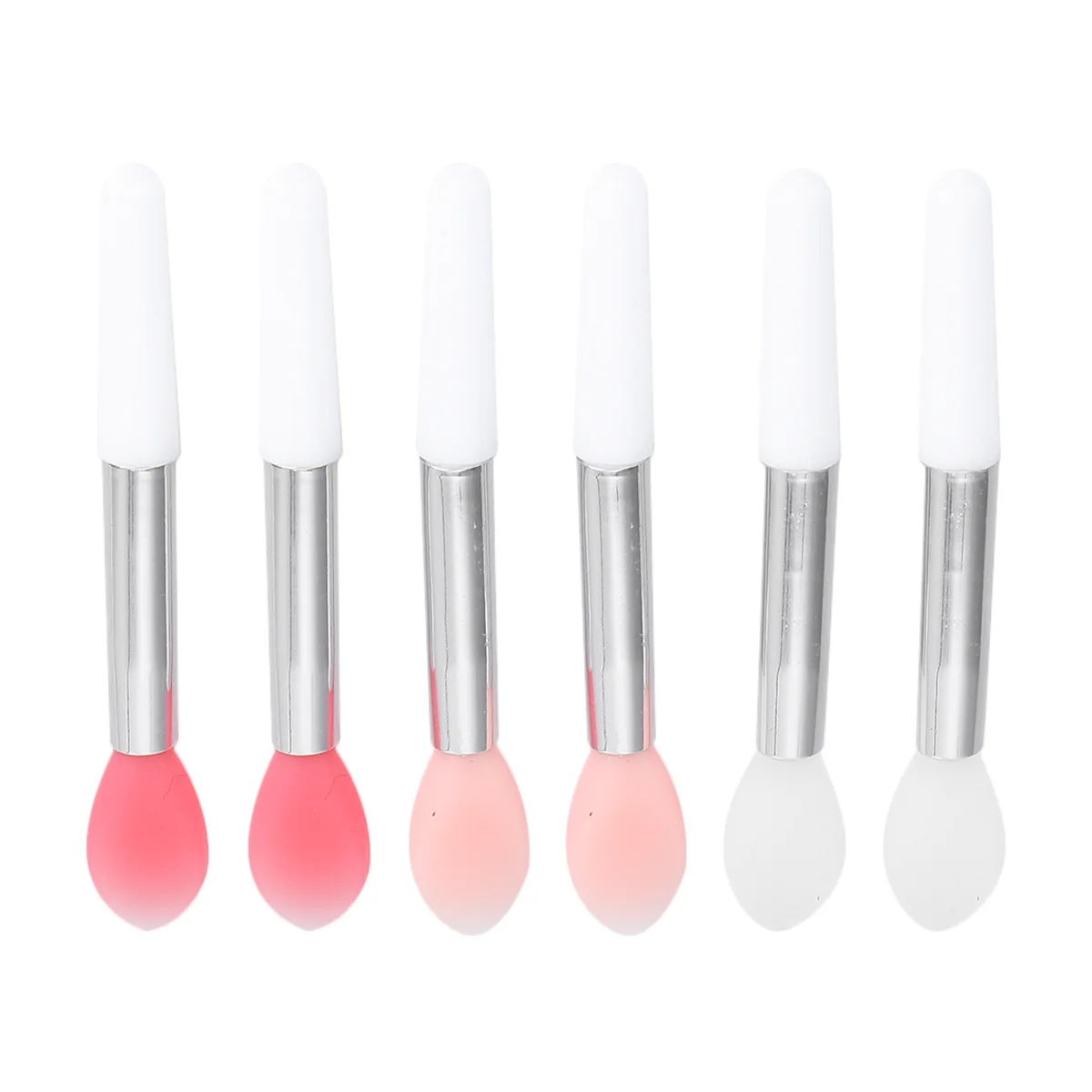 

Lip Brush Applicator Silicone Makeup Brushes Lipstick Balm Gloss Applicators Tool Wand Mask Eyeshadow Single Make Up Lipbrush