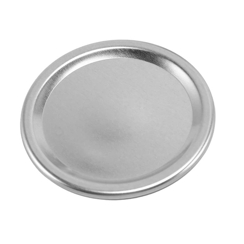 

100 PCS Mason Jar Lids And Extra 4 Rings,For Ball Kerr Jars Split-Type Canning Jar Lids Airtight & Leak Proof