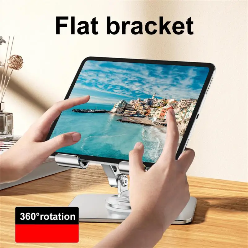 

Metal Desk Mobile Phone Holder Stand For IPhone IPad Xiaomi Adjustable Desktop Tablet Holder Universal Table Cell Phone Stand