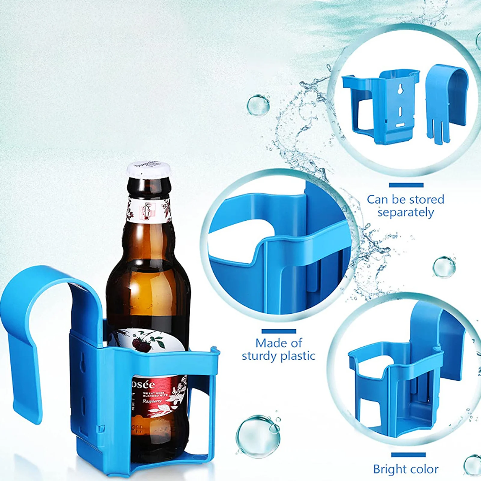 Держатель для напитков у бассейна держатель стакана многофункциональный