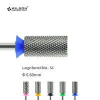 6 6mm large barrel bits sc wilson carbide nail drill bit