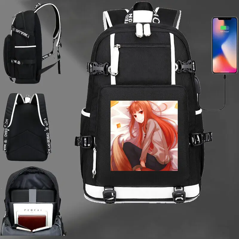 

Студенческий школьный рюкзак Spice and Wolf horo Z17