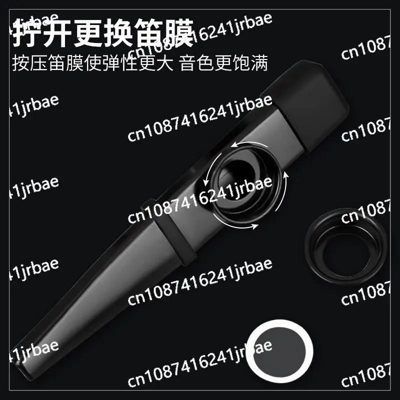 Профессиональный инструмент для начинающих флейта Kazu маленький и портативный