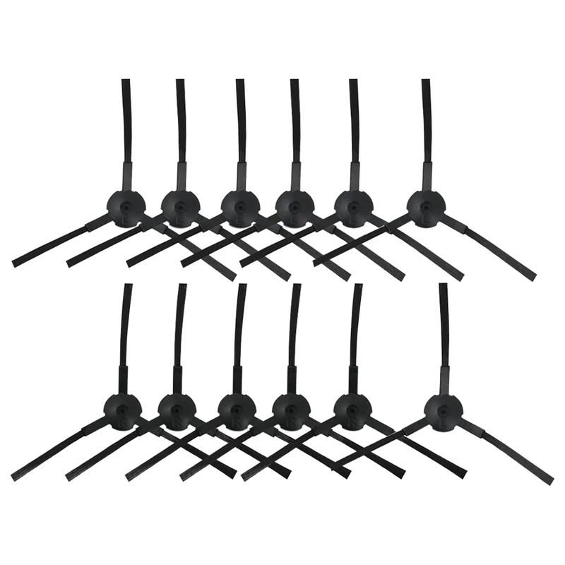 

12 Pack Replacement Accessories Side Brush Fit For ILIFE V3 V5 A6 A4 A4S Robot Vacuum Cleaner