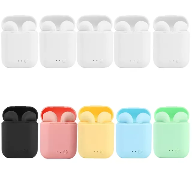 

10 Pack i7s Mini 2 TWS Earbuds Wireless Bluetooth Headphones 5.0 Stereo Gaming Headphones with Mic for iPhone Android Phones