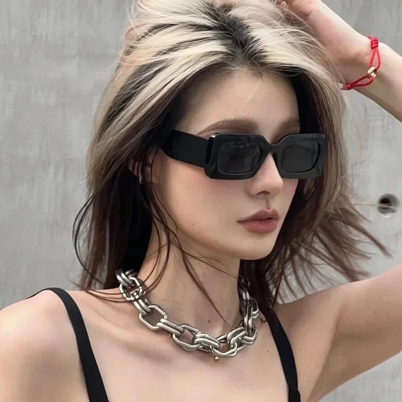 

Vintage Rectangle Sunglasses for Women Brand Retro Cat Eye Small Frame Sun Glasses Female Travel Luxury Glasses UV400 Eyewear