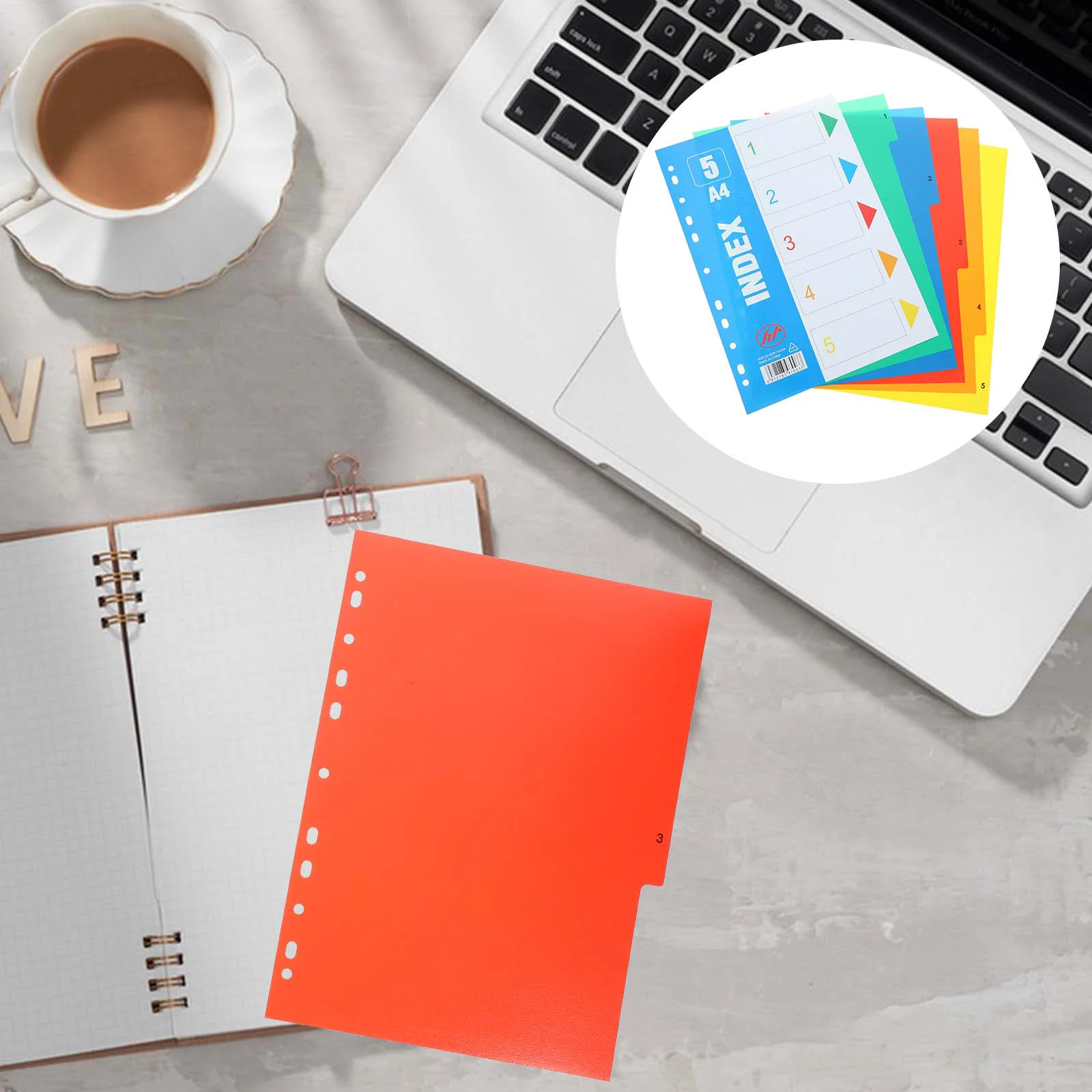 Индексный разделитель страниц Разделители А4 Офисные папки Категория Файл