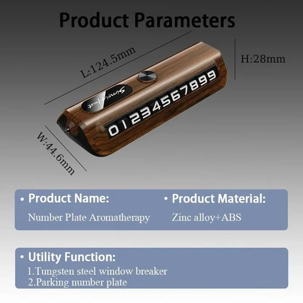 Роликовый циферблат автомобильная телефонная карта с выключателем для окна