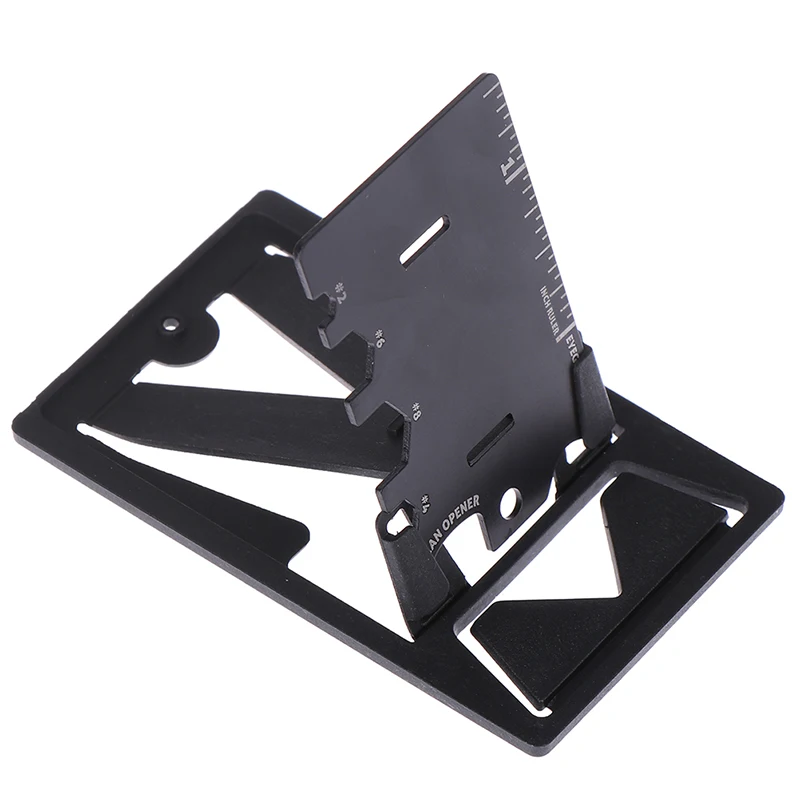 

1Pc Folding Mobile Phone Bracket Mini EDC Card Bottle Opener Screwdriver Wrench