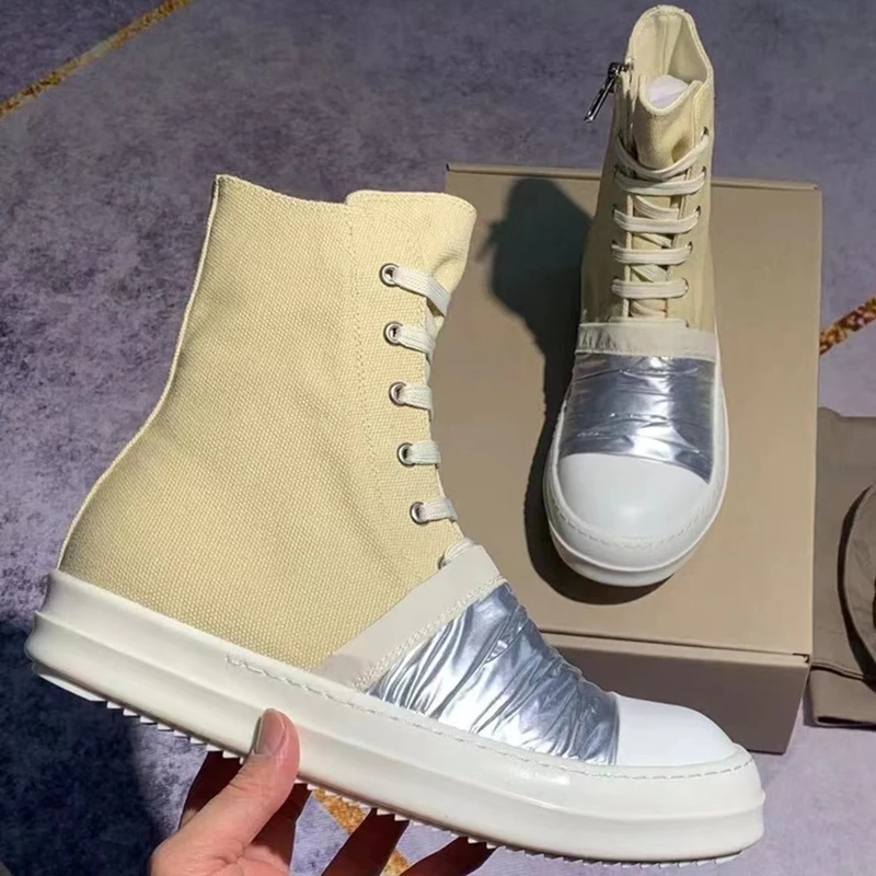 

Winter New Lovers' Milk Fragrance High Height Thick Soled Shoes Comfortable Men's Women's High Top Shoes