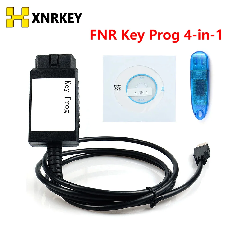 XNRKEY FNR Key Prog 4 в 1 для Ford/Nissan/Renault 4-в-1dongle автомобильный программатор не нужен Pin-код -