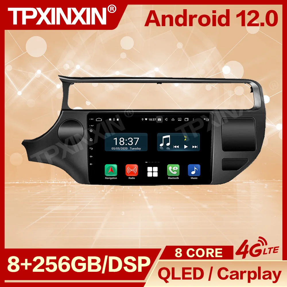 

Radio Coche With Bluetooth Carplay For Kia K3 RIO 2015 2016 2017 2018 2019 GPS Navi 2 Din Android Automotive Multimedia Player
