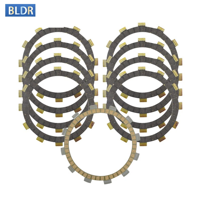 

Motorbike Friction Clutch Plate Kit For Yamaha FZR1000 2LA 87-88 FZR1000R Exup FZR 89-95 GTS1000A 4BH GTS1000 GTS 1000 93-99