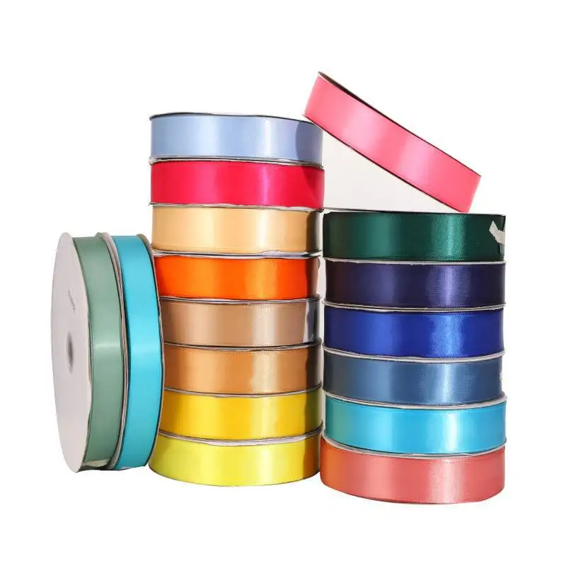 

91m/roll Fabric Ribbon Silk Satin Roll Satin Ribbon Fabric Ribbon Embellish Ribbon Ribbon for Bows Crafts Gifts Party Wedding