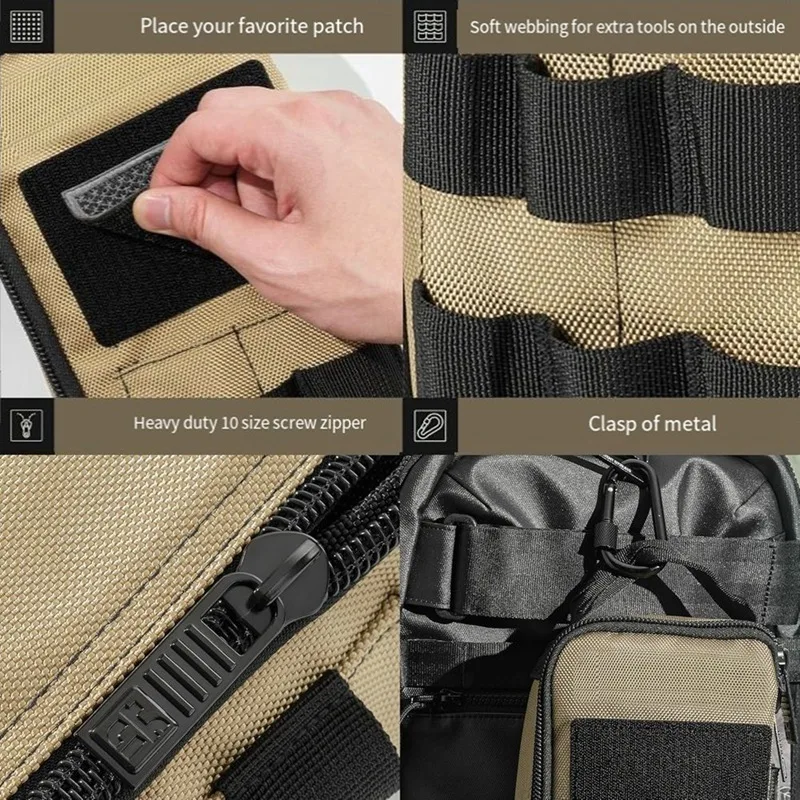 Сверхмощная маленькая сумка для инструментов портативный чехол-органайзер
