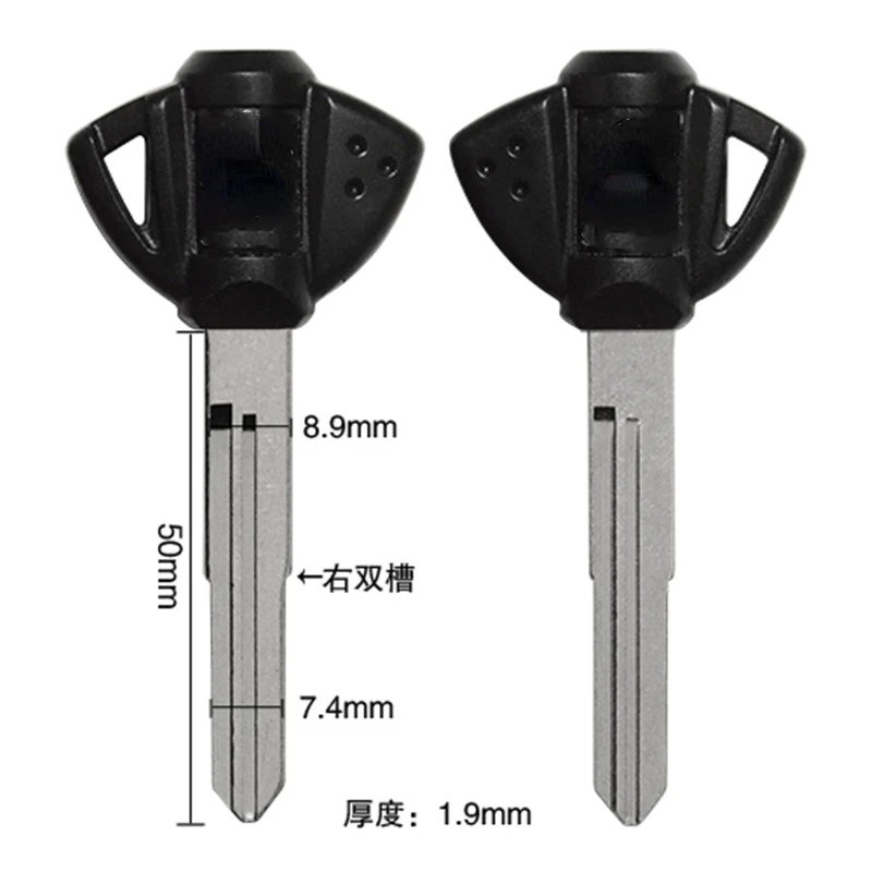 20PCS Smart key for Suzuki Hayabusa GSXR1300 GSXR1000 GSX R1000 R1300 GSXR600 GSXR750 Racing Blank Key Uncut Blade Accessories