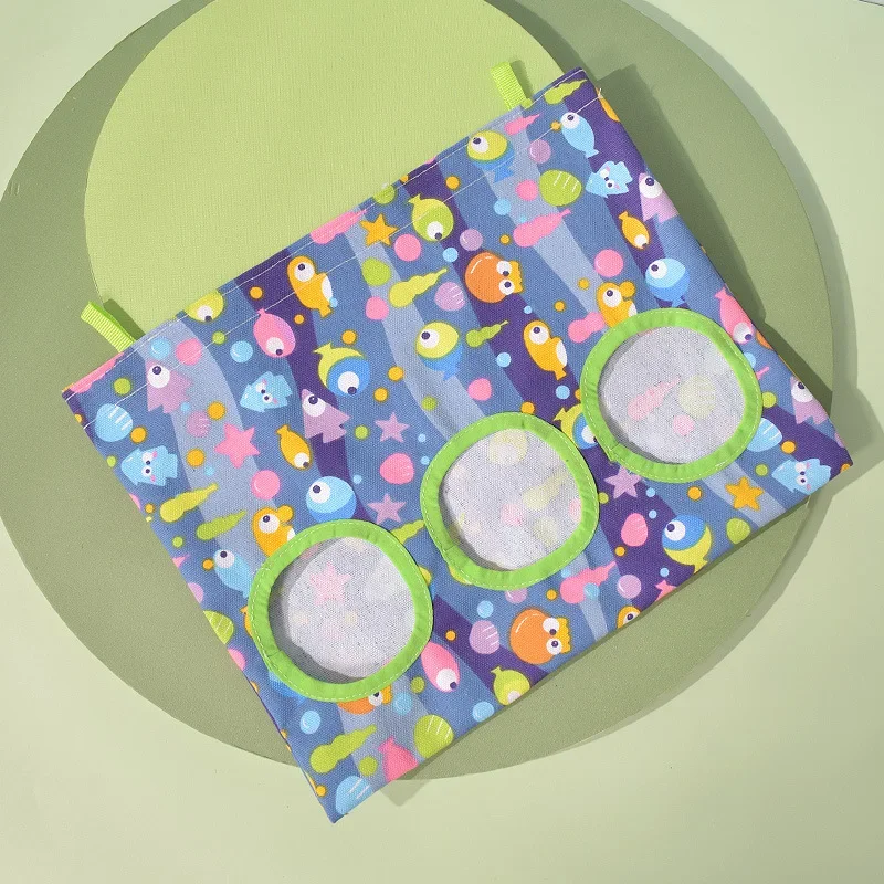 Подвесная сумка для сена на 1/2/3 отверстия кролика морских свинок маленькая