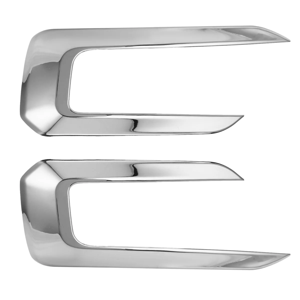 1 Пара автомобильных стайлинговых накладок на передние противотуманные фары