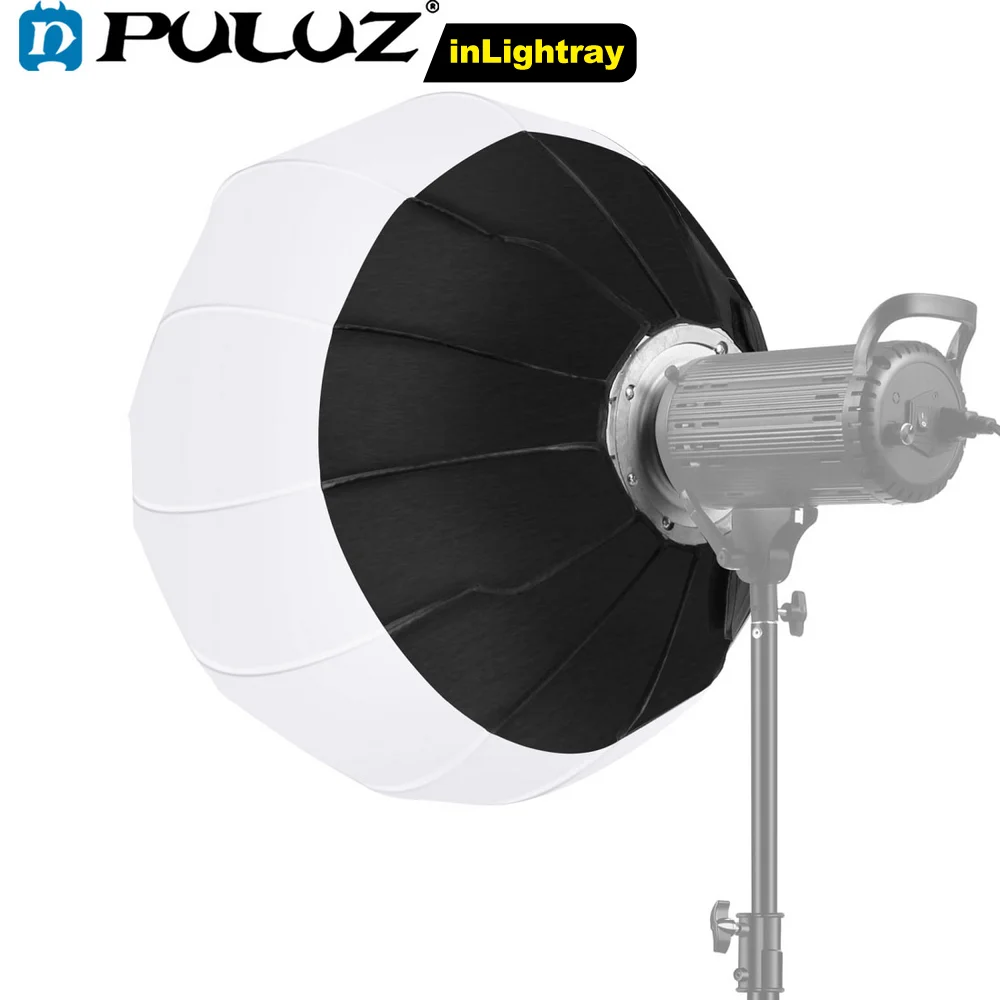 

Складной фонарь-софтбокс PULUZ 65 см/25,7 дюйма, рассеиватель света, софтбокс для съемки, аксессуары для фотосъемки