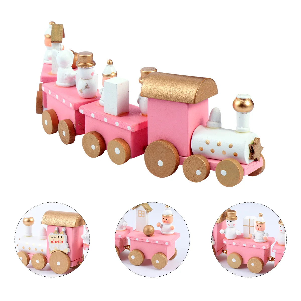

Xmas Train Kids Toy Miniature Christmas Train Xmas Train Under Tree Desktop Train Set Christmas Train Decorations