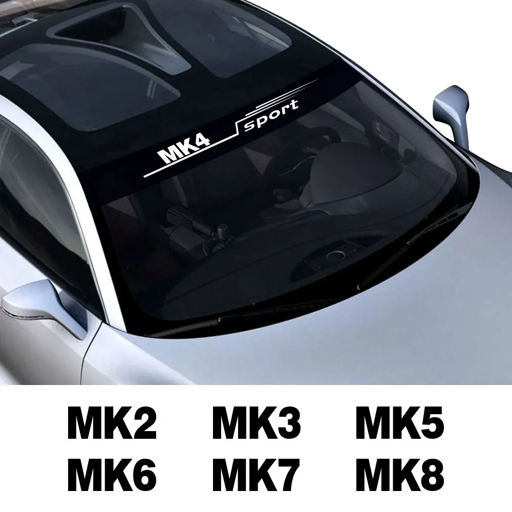 Наклейки на лобовое стекло автомобиля для Volkswagen VW Golf 7 4 5 6 3 2 8 MK8 MK7 MK6 MK5 MK4 MK3 MK2