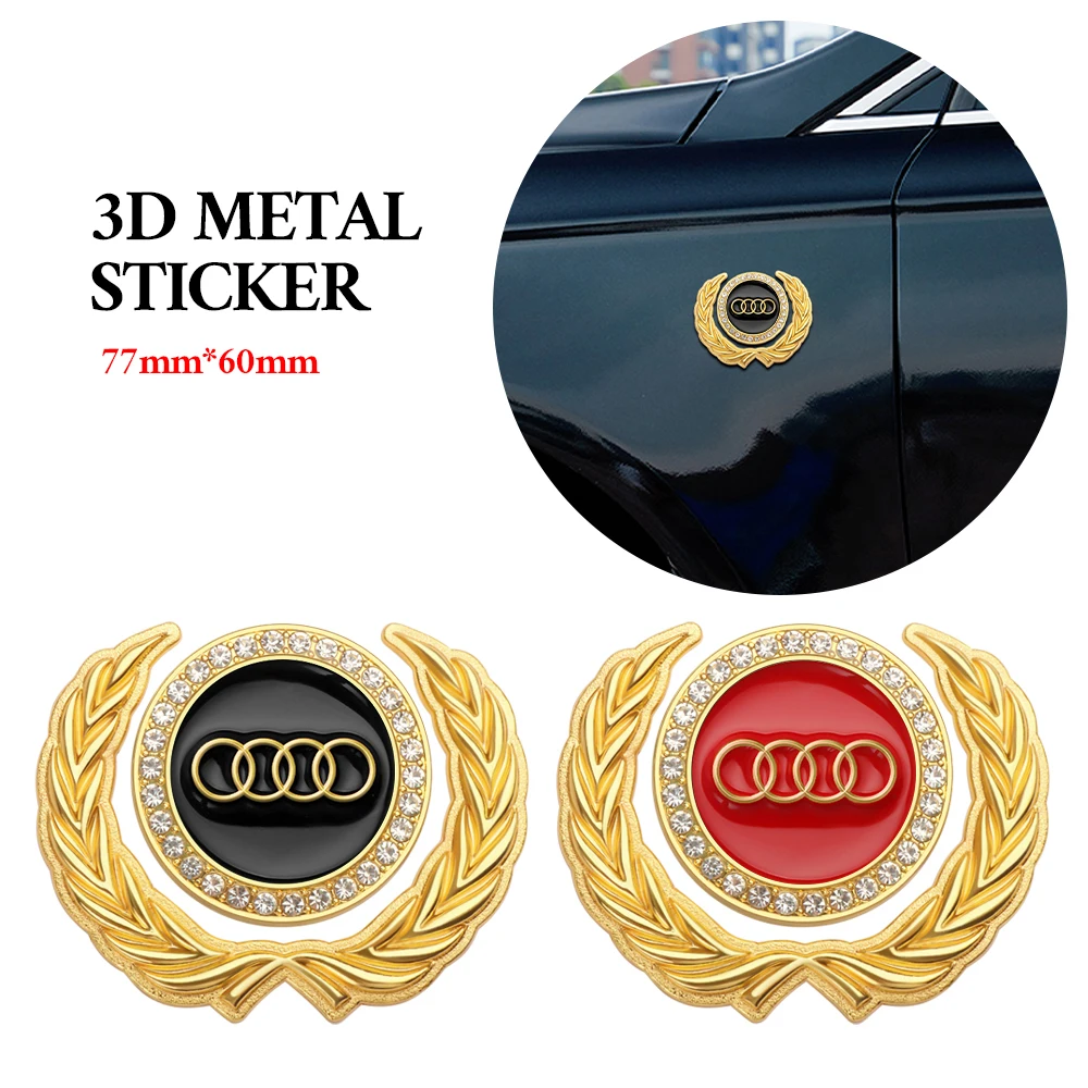 1 шт. 3D металлическая эмблема кузова боковое крыло наклейка авто значок