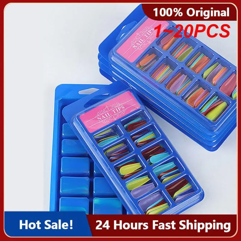 

Набор накладных ногтей с полным покрытием, 1-20 шт.