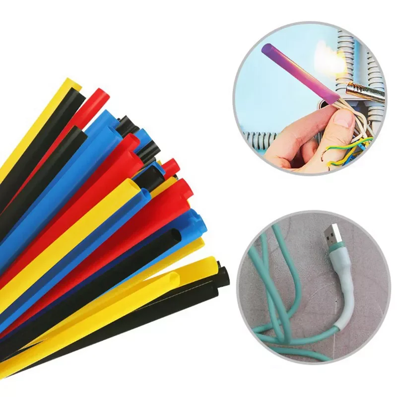 

Polyolefin Insulation Heat Shrink Tubing Tube Sleeve Wrap Wire Assortment Shrinkable Tube Wrap Wire Cable Sleeves Set Hot