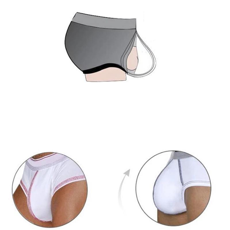 

Men Swim Trunk Safety Coasters Sponge Push Sexy Underpants Sponge Mats 1Pc