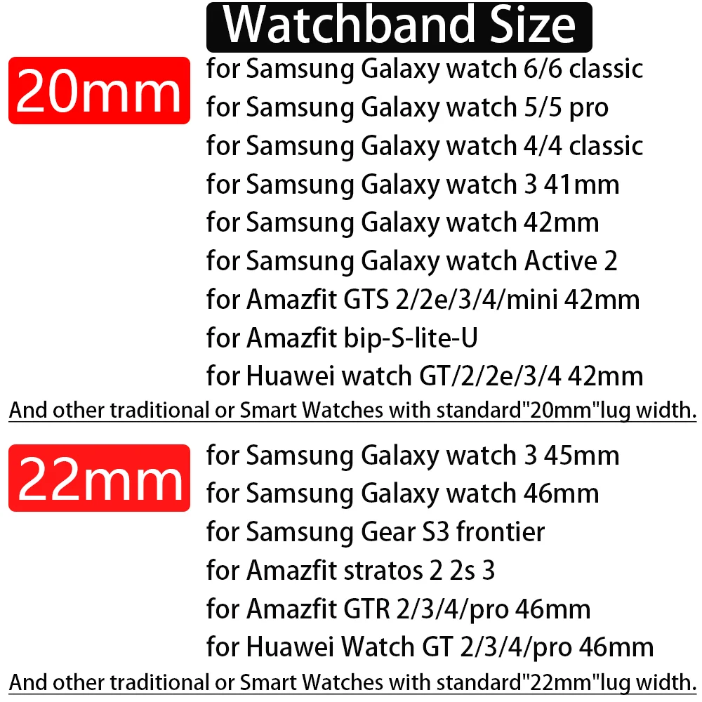 Band For Samsung Galaxy Watch 4/5/6 classic/5 Pro 45mm 47mm 43mm 44mm Nylon loop correa Bracelet Huawei GT 2e 3 strap 22mm 20mm