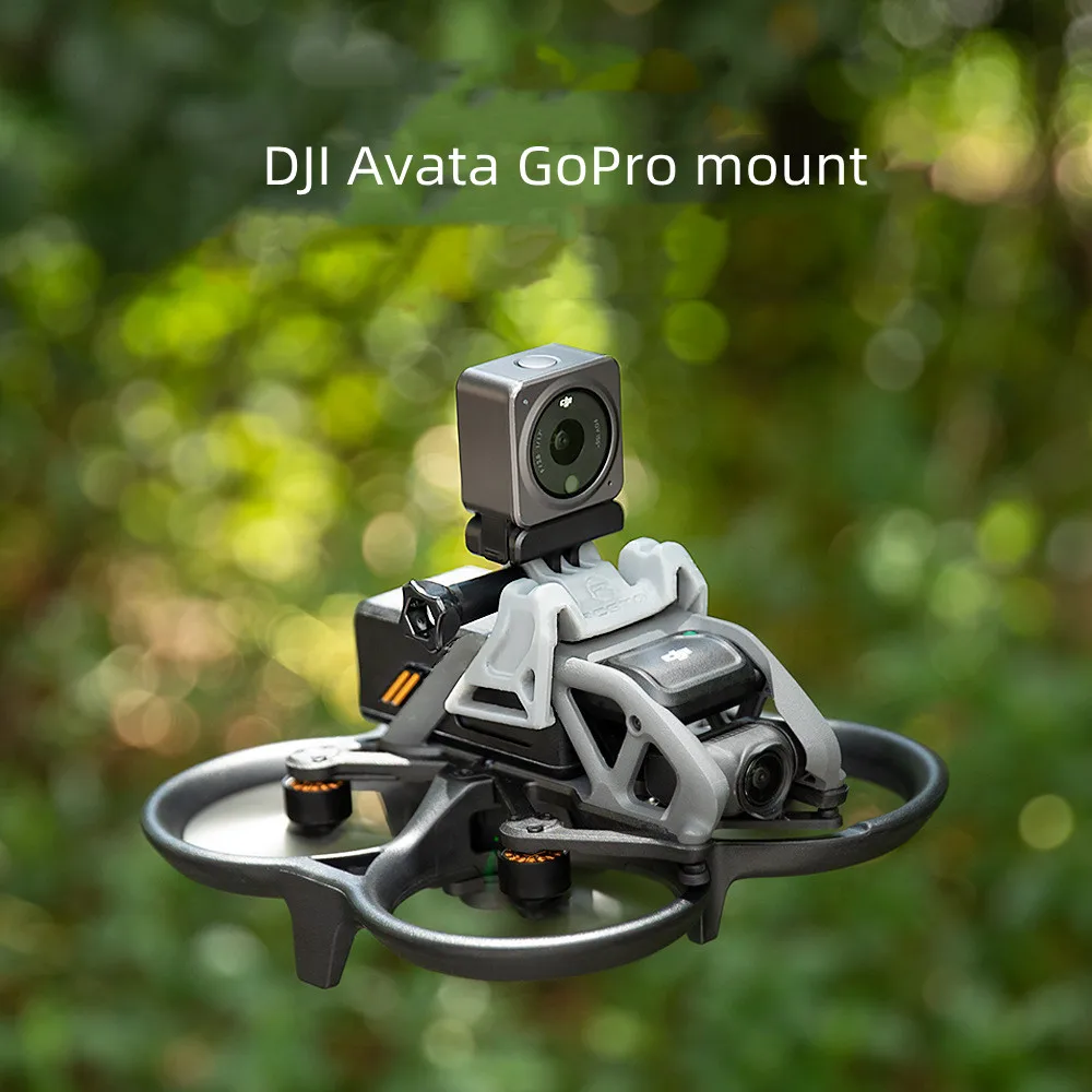 

Gopro Mount Stand for Dji Avata FPV Camera Adapter Mount Clamp Holder Camera Top Bracket Action Camera Adapter Accessories