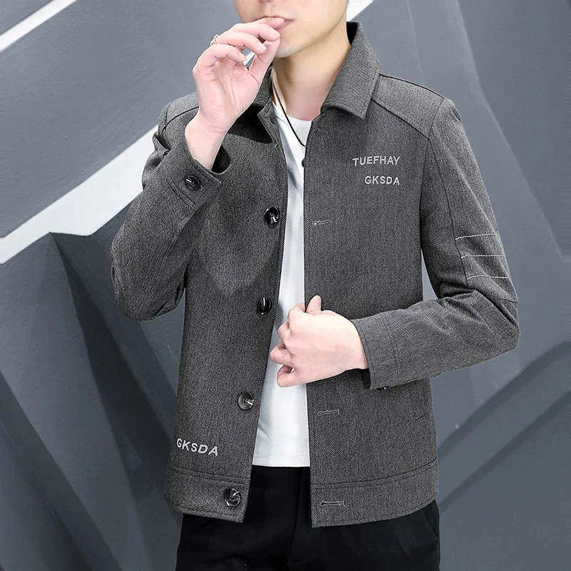 

Ветровка мужская бейсбольная, модная брендовая бейсбольная куртка, на молнии, Классическая верхняя одежда