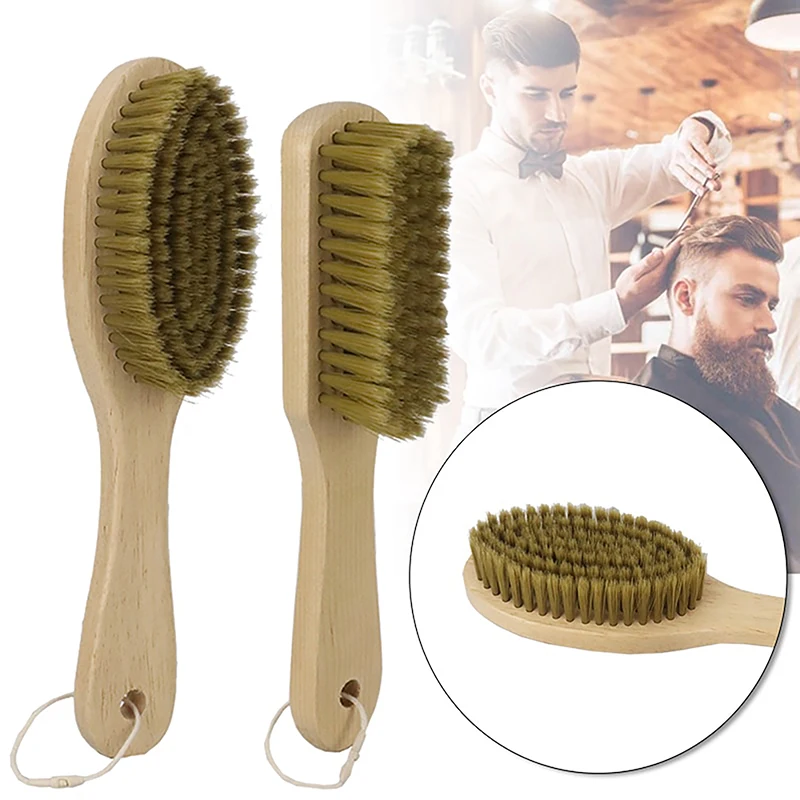 

Щетка для чистки волос и бороды с деревянной ручкой