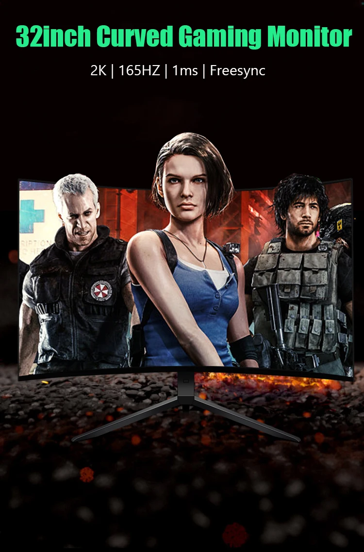 27-дюймовый светодиодный компьютерный монитор для ПК 2k доступный 75 Гц 144 165