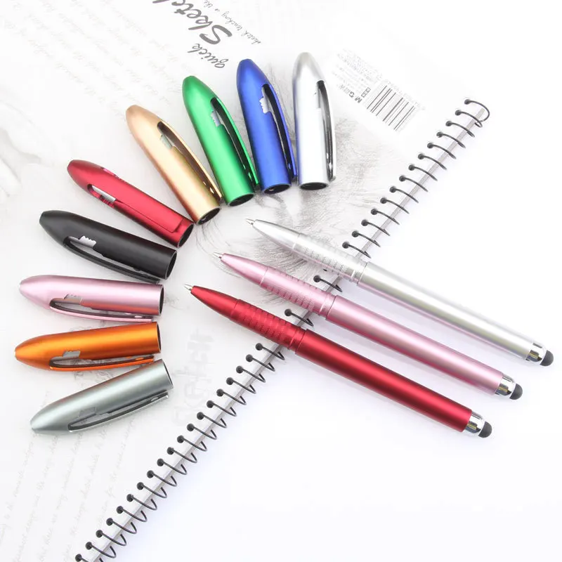 100pcs Creative Queen Gel Pen Capacitive Touch Gel Print Logo Ballpoint Pen Advertising Custom Logo Printing Signature Pen Gift