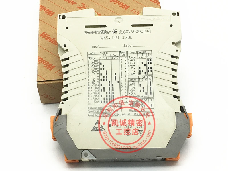 WAS4 PRO DC/DC 8560740000 оригинальный Veidemyuller аналоговый сигнальный элемент управления.