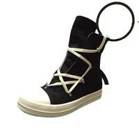 rmk owews series canvas high top pentagram fashion and comfortable men and women couple casual shoes trendy shoes