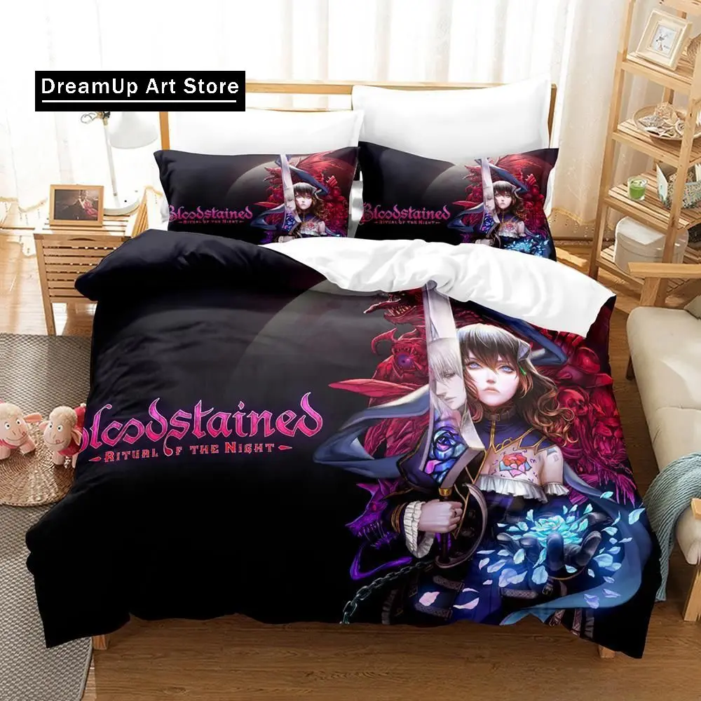 Комплект постельного белья Game BLOODSTAINED RITUAL OF THE NIGHT Single Twin Full Queen King Size комплект для