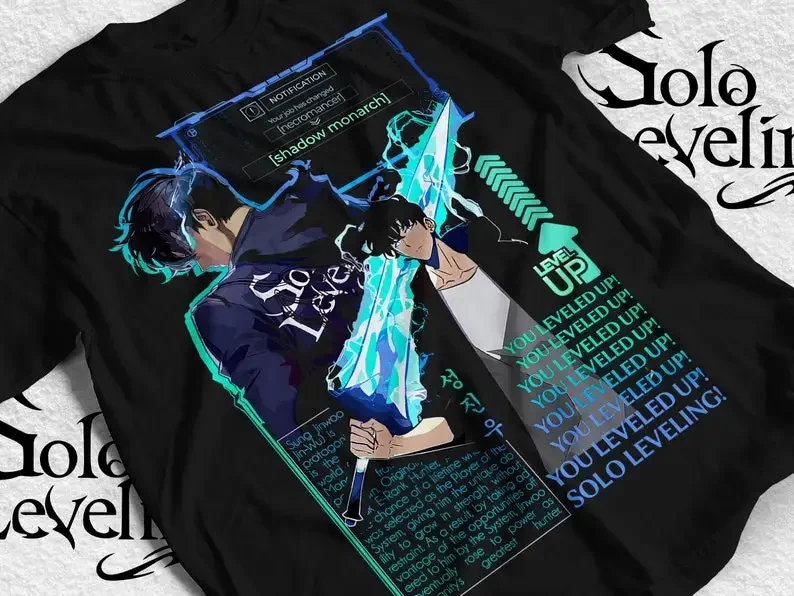 Рубашка для выравнивания соло рубашка с эффектом тени Monarch Sung Jin-Woo