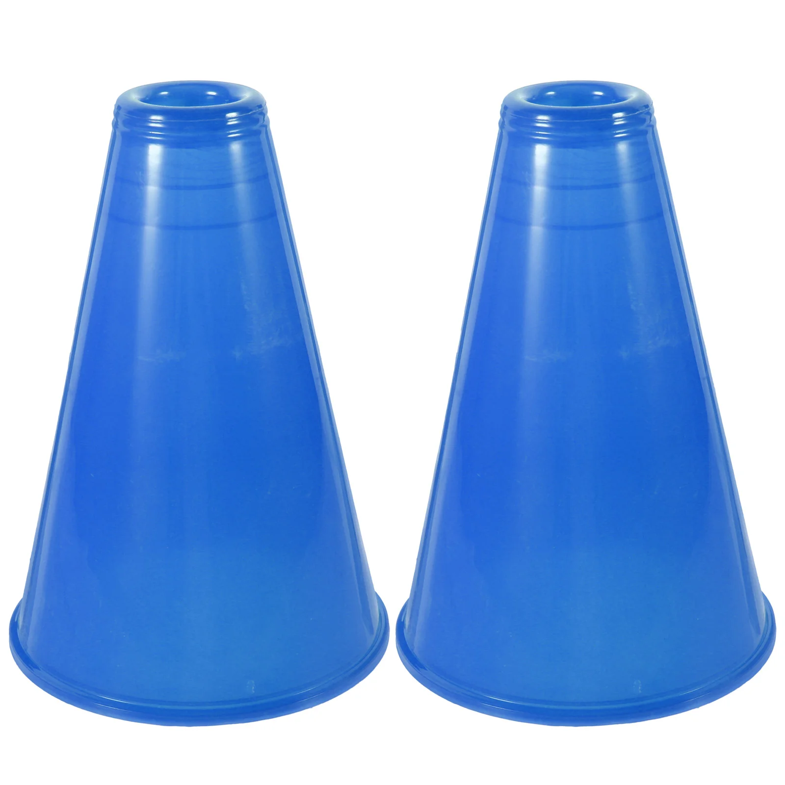 

2PCS Plastic Megaphones Party Sports Matches Outdoor Activities Megaphones