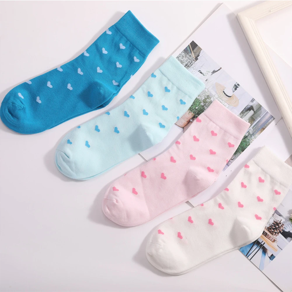 

Women Cotton Socks Breathable Mid-Tube Leisure Thin Socks Spring Summer Home Outdoor Wholesale