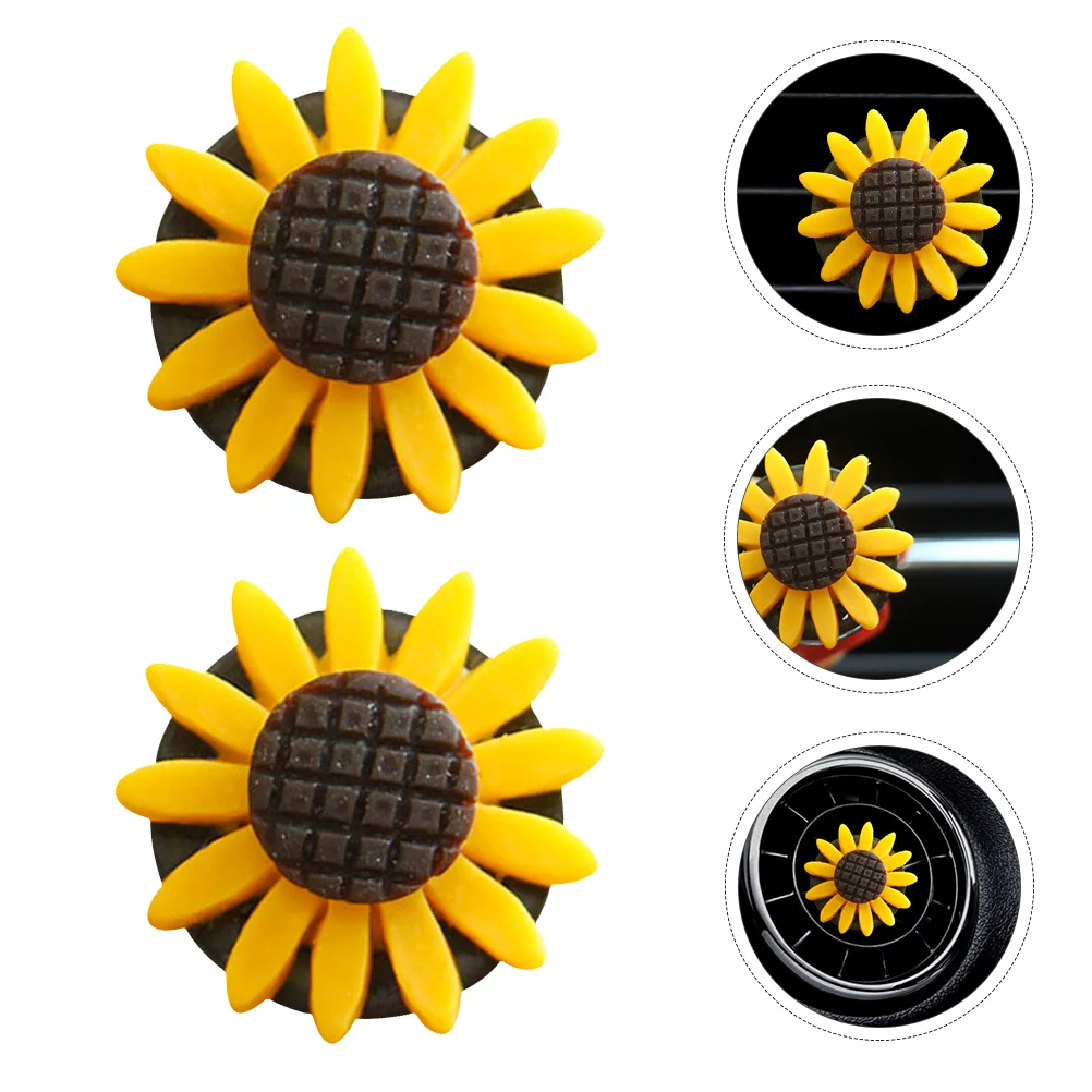 

Sunflower Car Aromatherapy Clip for Car Vents - Natural Fragrance for Car Interior and More