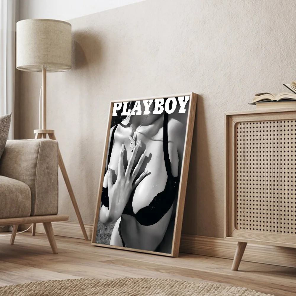 1 Шт. Ретро-стиль Плакат Playboy Наклейка Сделай Сам Настенное Искусство